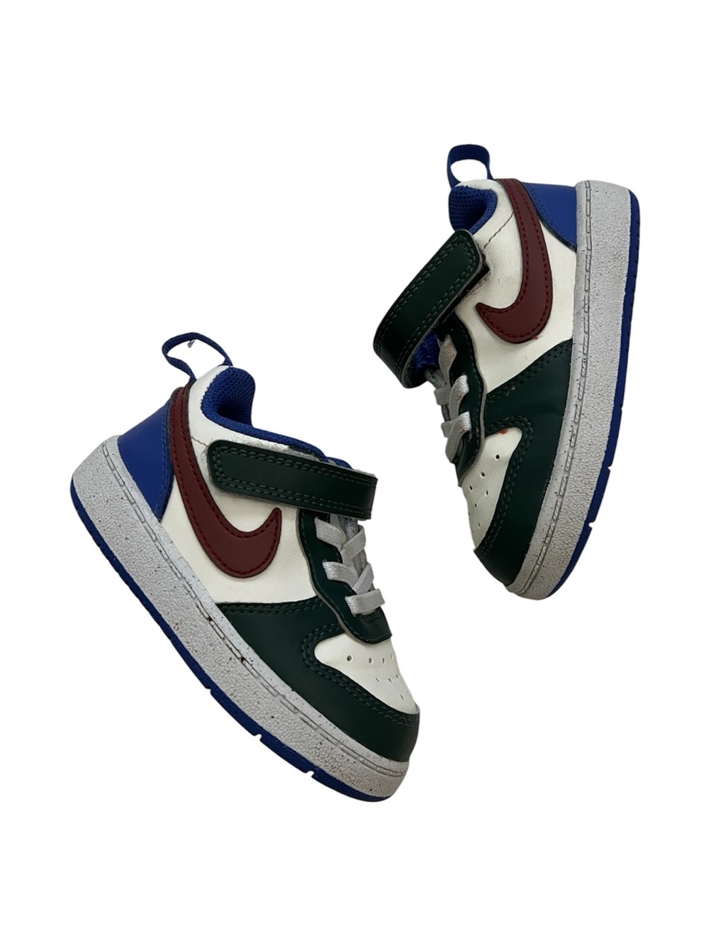 Nike Court Low Borough PLAY CONDITION Sneakers in Vintage Green Dark Pony Size 6